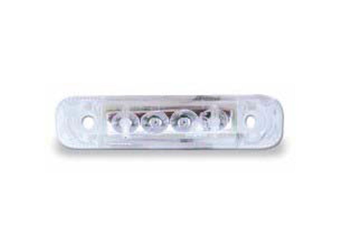 LED FRONT POSITION LIGHT WHITE 12V